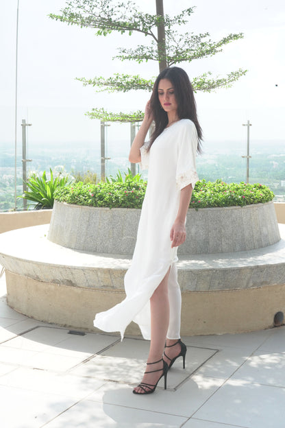 Victoria White Kaftan