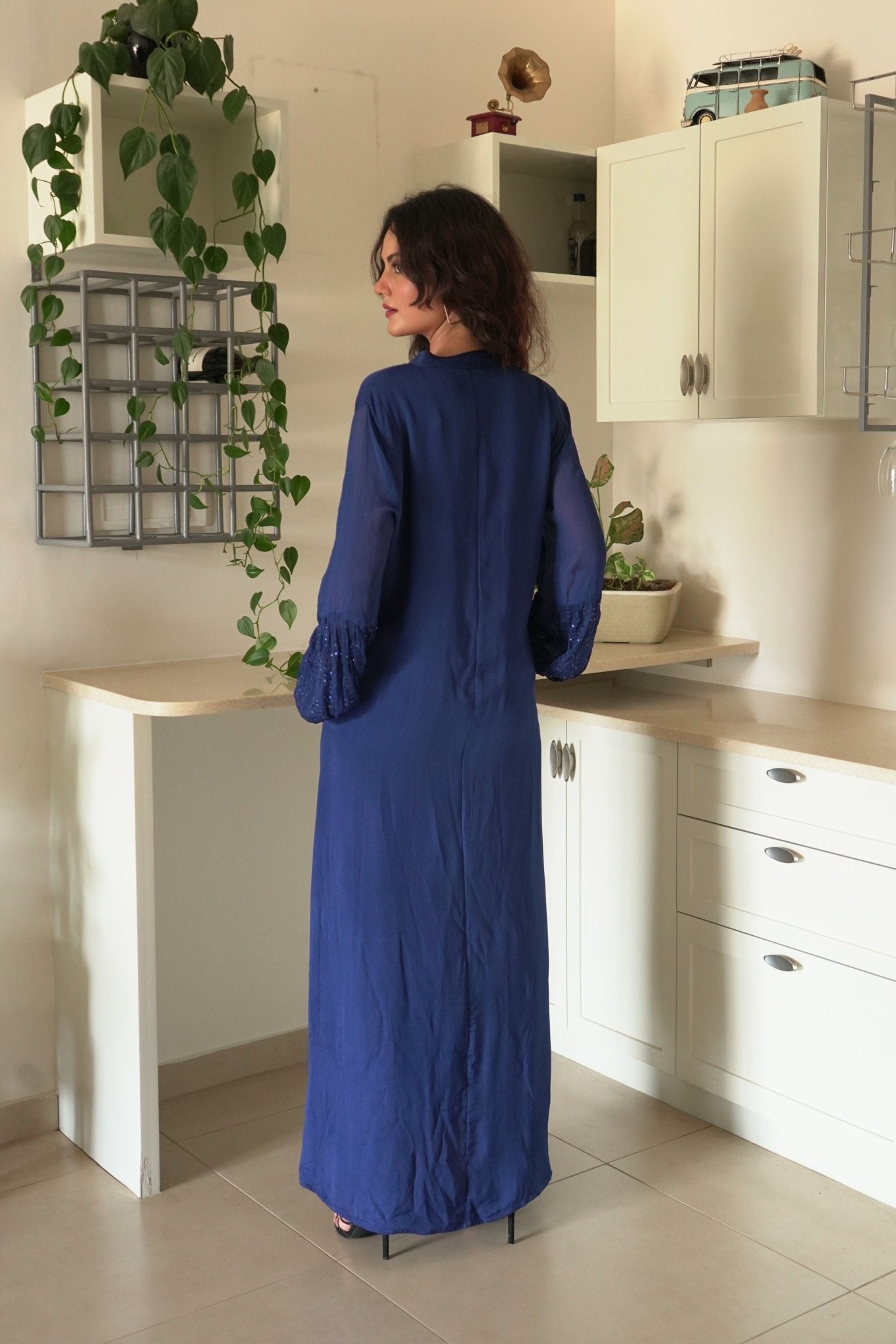 Alexa Blue Kaftan